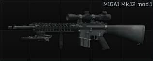 Colt M16A1 5.56x45 assault rifle Mk.12 mod.1