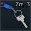 Zmeisky 3 apartment key
