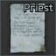 Cultist priest's note