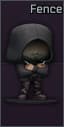 Fence figurine