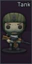 Walking Tank figurine