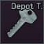 Old house toilet key
