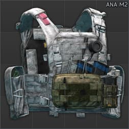 ANA Tactical M2 plate carrier (MultiCam Alpine)
