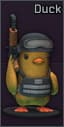 Duck figurine