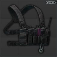 Haley Strategic D3CRX Chest Harness (Black)