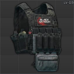 Spiritus Systems LV-119 Plate Carrier (MultiCam Black)