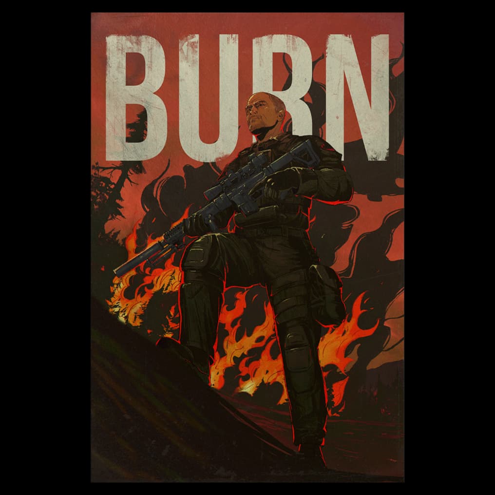BURN 포스터