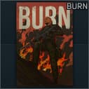 BURN poster