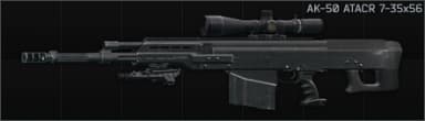 TheAKGuy AK-50 .50 BMG sniper rifle ATACR 7-35x56