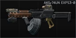 Kalashnikov AKS-74UN 5.45x39 assault rifle EXPS3-0