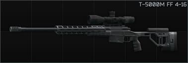 ORSIS T-5000M 7.62x51 bolt-action sniper rifle FF 4-16