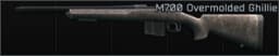 Remington Model 700 7.62x51 bolt-action sniper rifle Overmolded Ghillie