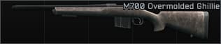 Remington Model 700 7.62x51 bolt-action sniper rifle Overmolded Ghillie
