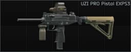 IWI UZI PRO Pistol 9x19 submachine gun EXPS3-0