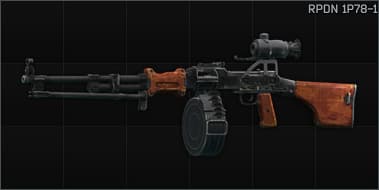 Degtyarev RPDN 7.62x39 machine gun 1P78-1