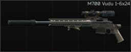 Remington Model 700 7.62x51 bolt-action sniper rifle Vudu 1-6x24