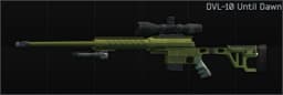 Lobaev Arms DVL-10 7.62x51 bolt-action sniper rifle Until Dawn