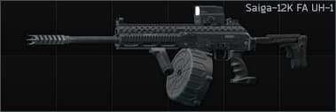 Saiga-12K 12ga automatic shotgun UH-1