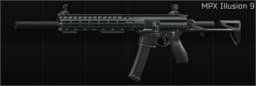 SIG MPX 9x19 submachine gun Illusion 9