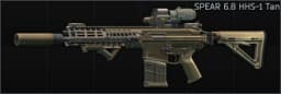 SIG MCX-SPEAR 6.8x51 assault rifle HHS-1 Tan