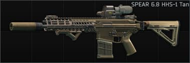 SIG MCX-SPEAR 6.8x51 assault rifle HHS-1 Tan