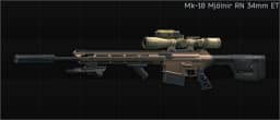 SWORD International Mk-18 .338 LM marksman rifle RN 34mm ET