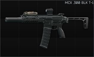SIG MCX .300 Blackout assault rifle T-1