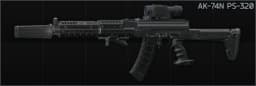 Kalashnikov AK-74N 5.45x39 assault rifle PS-320