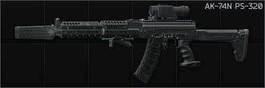 Kalashnikov AK-74N 5.45x39 assault rifle PS-320