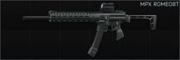 SIG MPX 9x19 submachine gun ROMEO8T