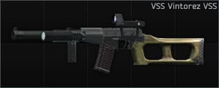 VSS Vintorez 9x39 special sniper rifle VSS