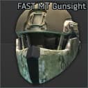 Ops-Core FAST MT Super High Cut helmet (Urban Tan) Gunsight