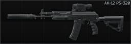 Kalashnikov AK-12 5.45x39 assault rifle PS-320
