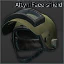 Altyn bulletproof helmet (Olive Drab) Face shield