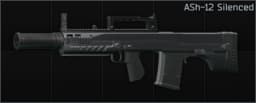 ASh-12 12.7x55 assault rifle Silenced
