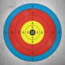 Colored target