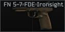 FN Five-seveN MK2 5.7x28 pistol (FDE) Ironsight