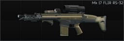 FN SCAR-H 7.62x51 assault rifle FLIR RS-32