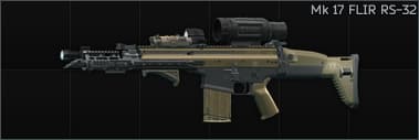 FN SCAR-H 7.62x51 assault rifle FLIR RS-32