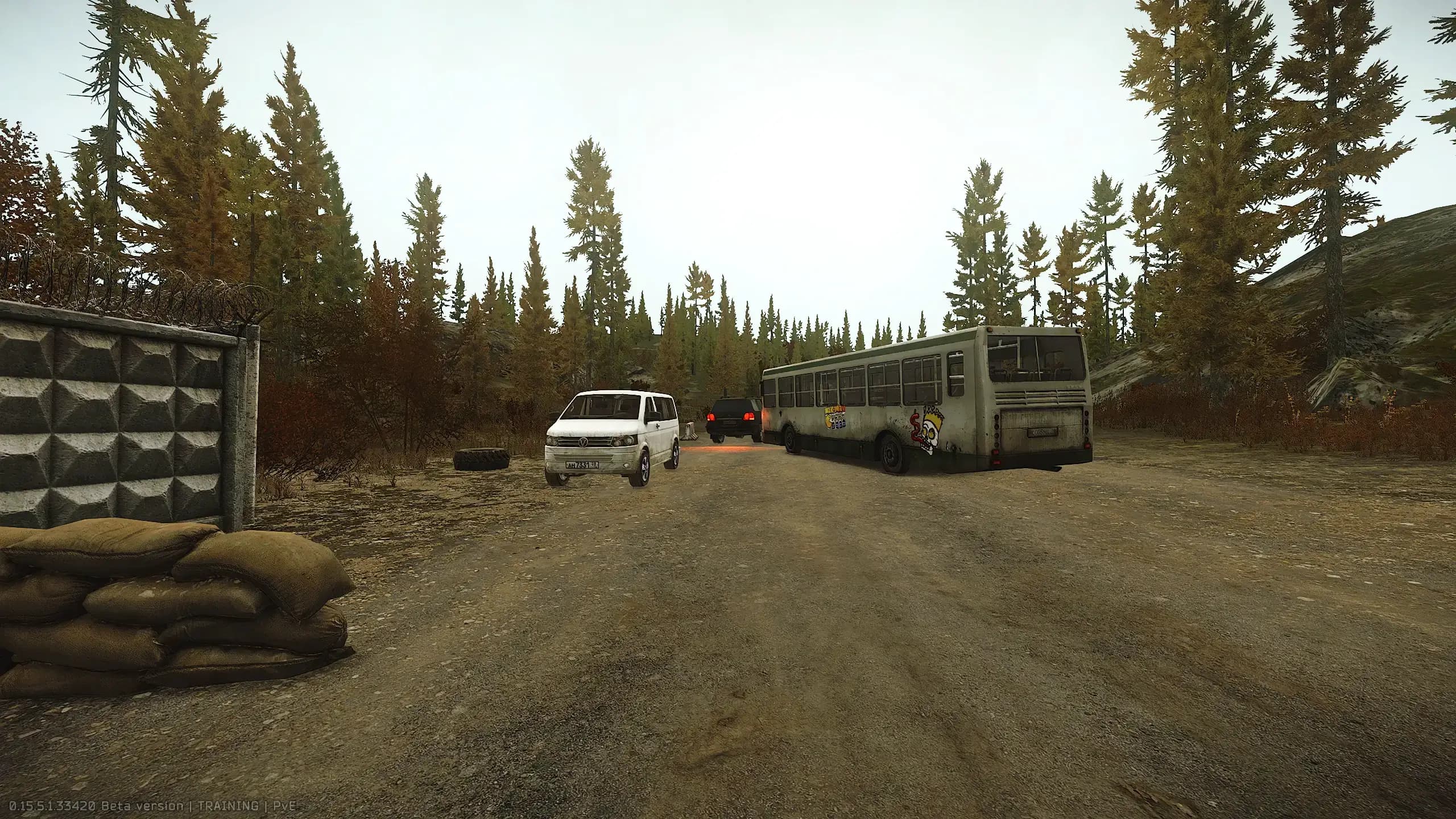 Road to Military Base V-Ex