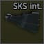 10발, SKS 7.62x39 내장형 탄창
