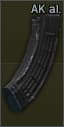 10발, AK 7.62x39 알루미늄 탄창