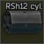 RSh-12 12.7x55 5-round cylinder