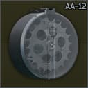 AA-12 12ga 20-round drum magazine