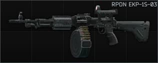 Degtyarev RPDN 7.62x39 machine gun EKP-1S-03