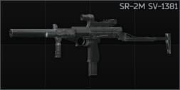 SR-2M Veresk 9x21 submachine gun SV-1381