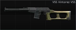 VSS Vintorez 9x39 special sniper rifle VSS