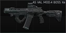 AS VAL MOD.4 9x39 special assault rifle BOSS Xe