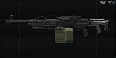 Kalashnikov PKP 7.62x54R infantry machine gun PT-2