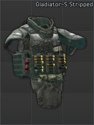 FORT Gladiator-S plate carrier (Death is Inevitable) Stripped